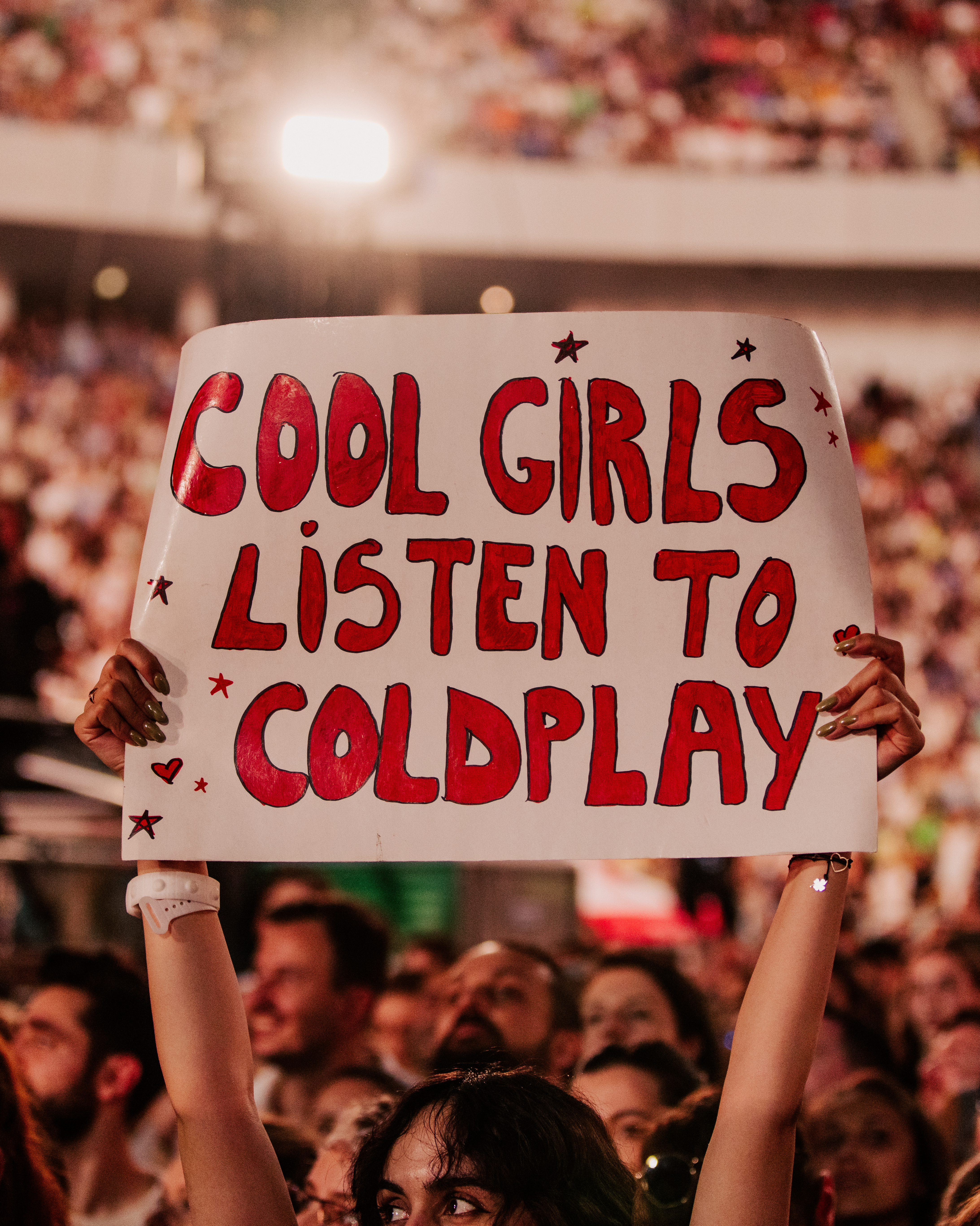 Coldplay tour photography in Romania by Anna Lee